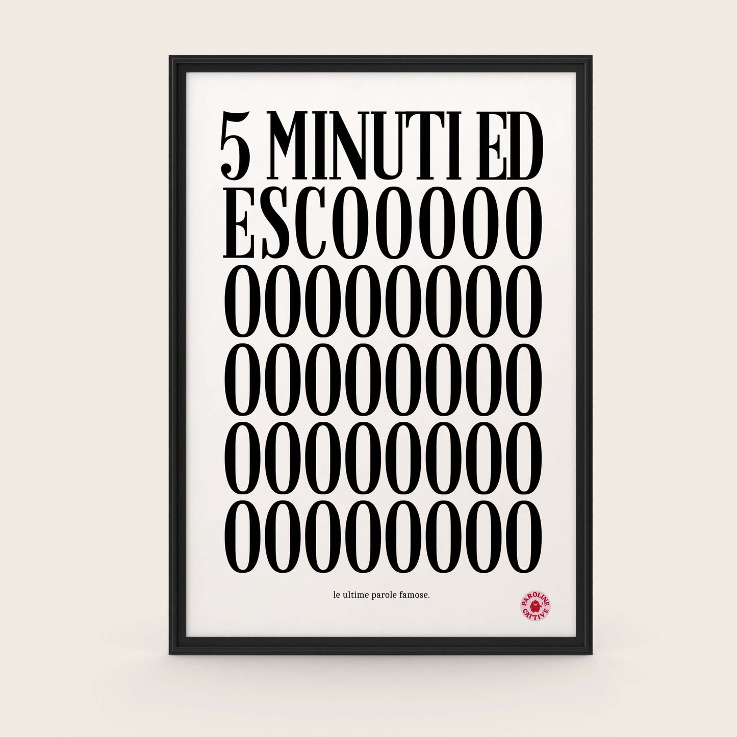5 minuti