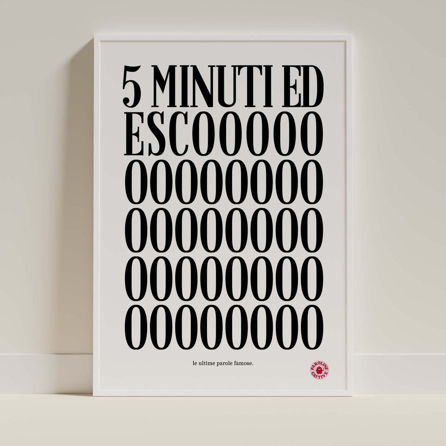 5 minuti