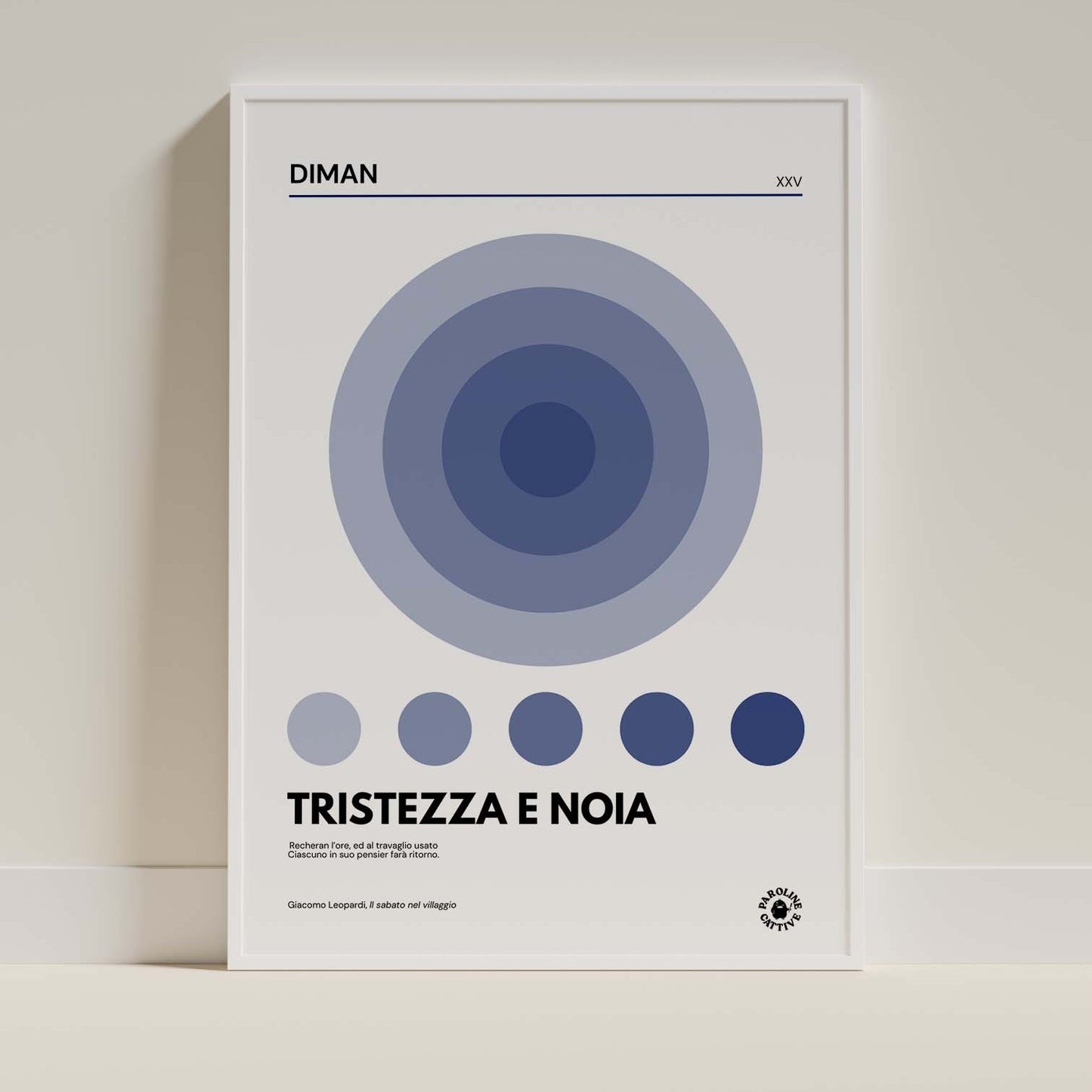 Diman Tristezza e Noia