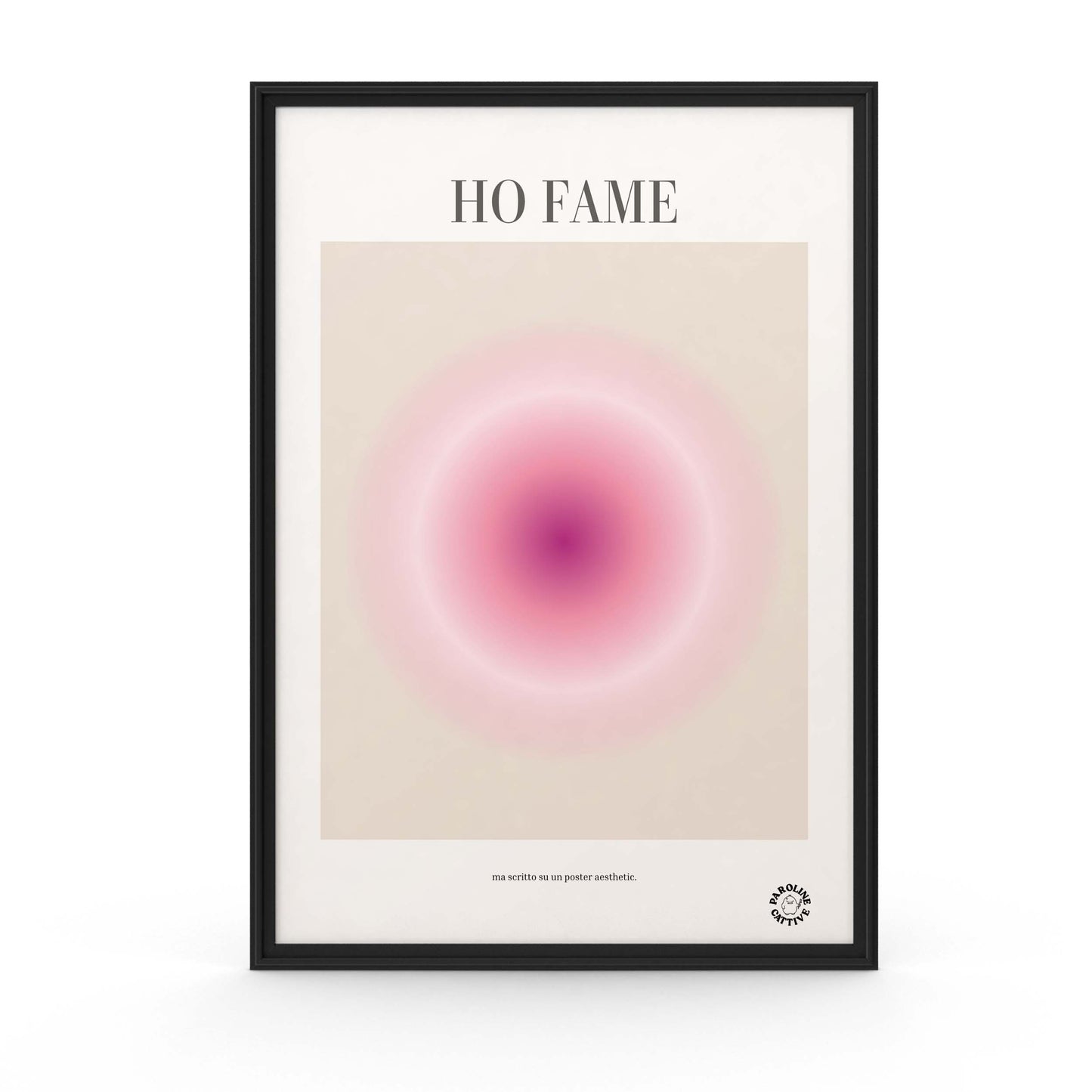 Ho fame