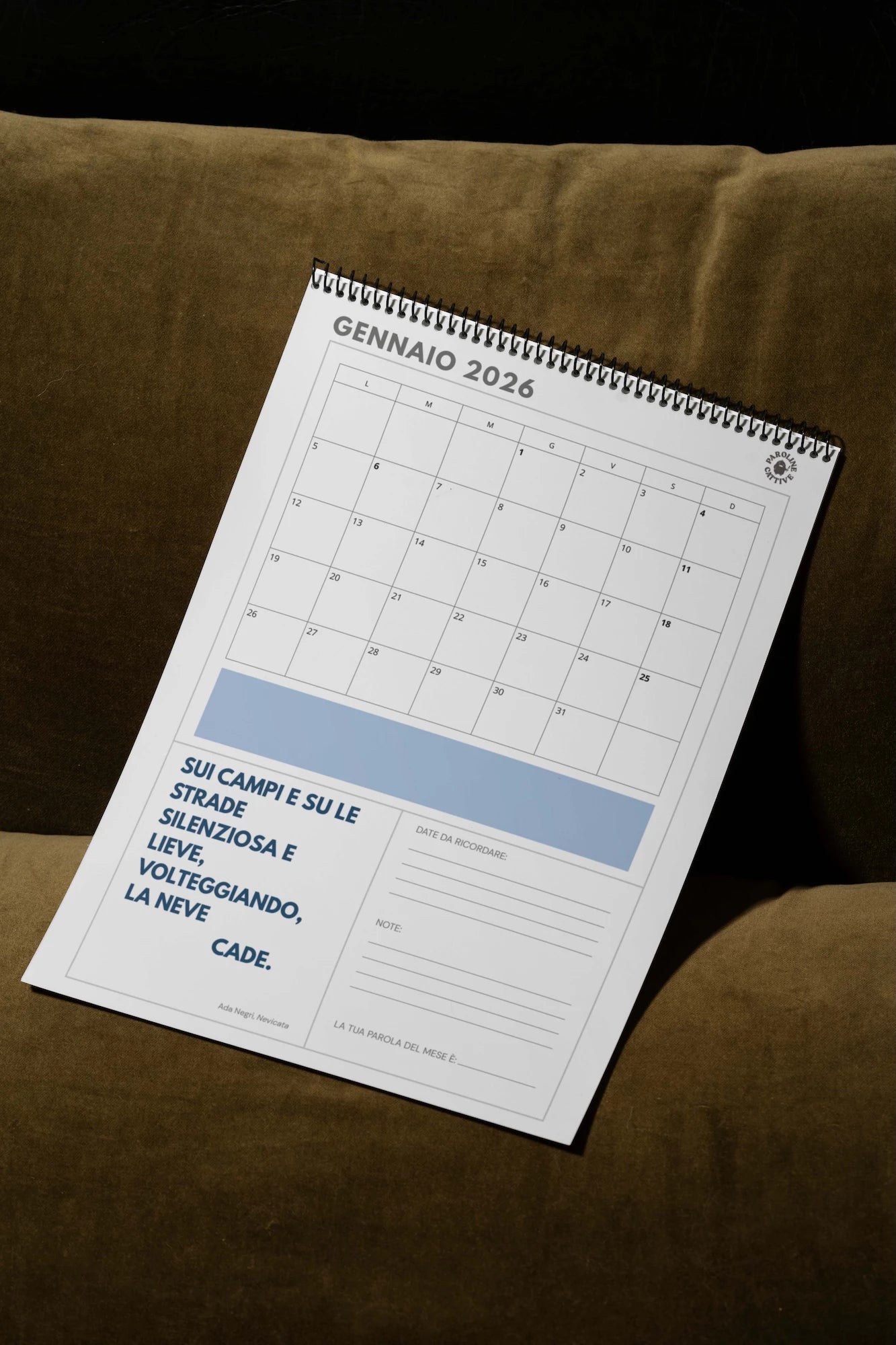 Calendario Letterario
