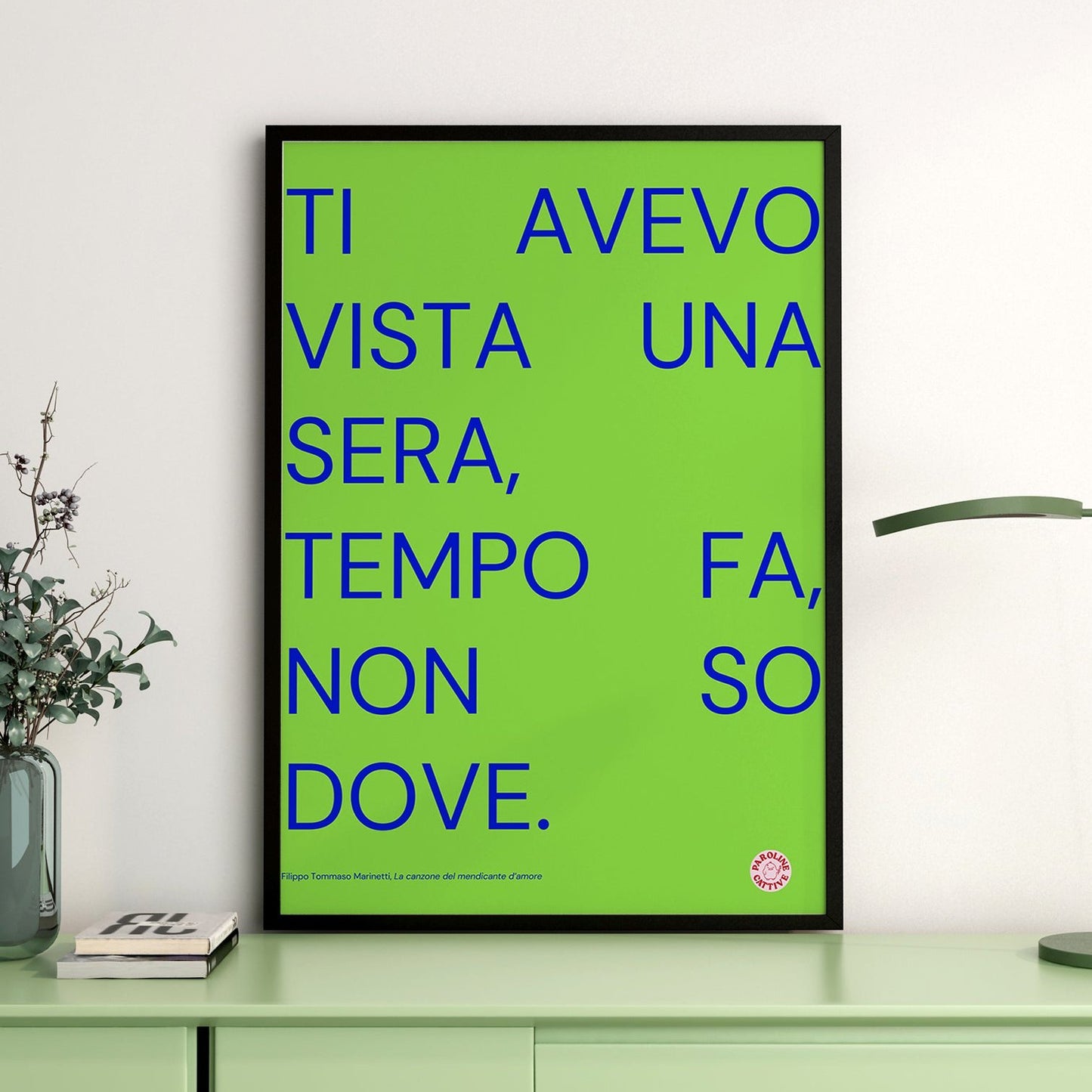 Ti avevo vista