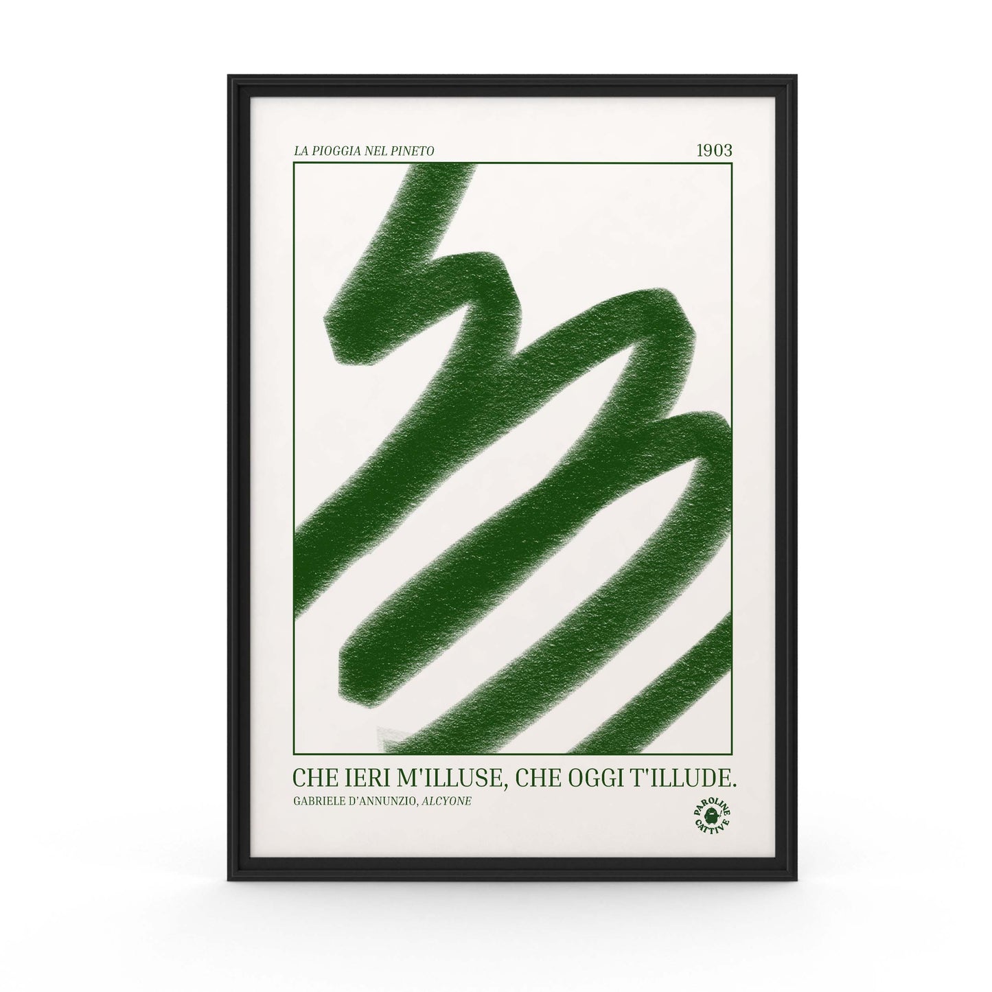 Scarabocchio Verde scuro