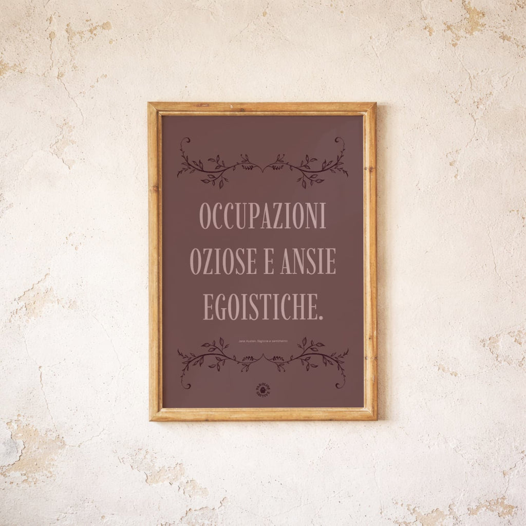Occupazioni oziose