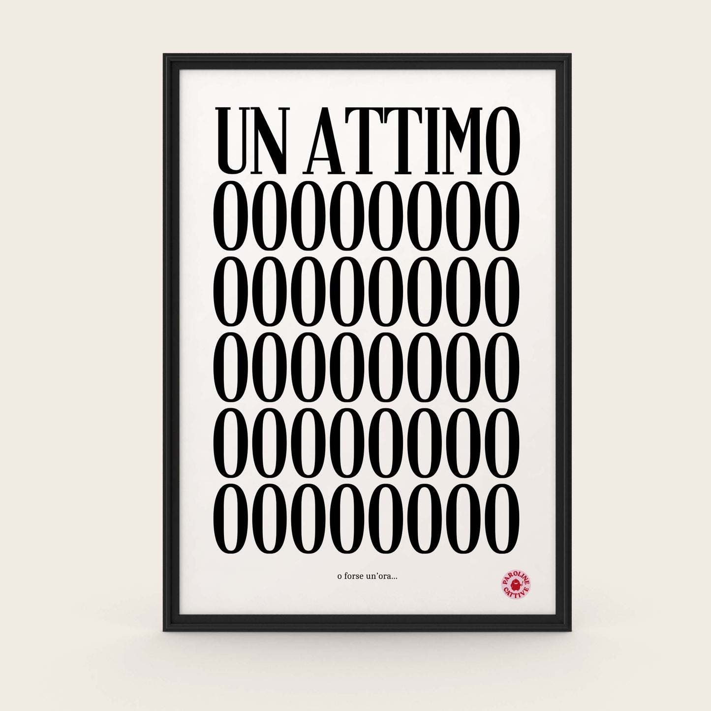 Un attimo
