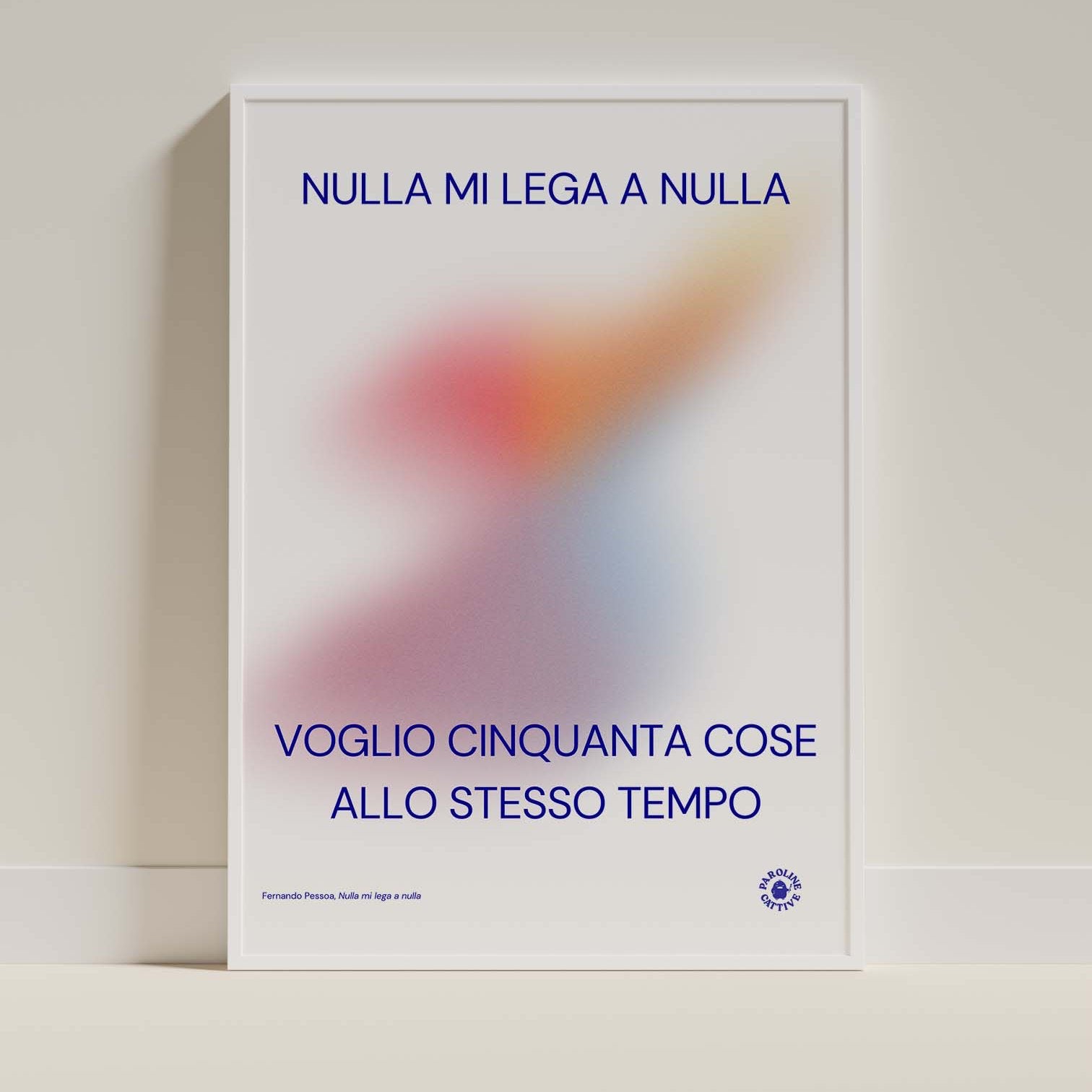 Nulla mi lega a nulla