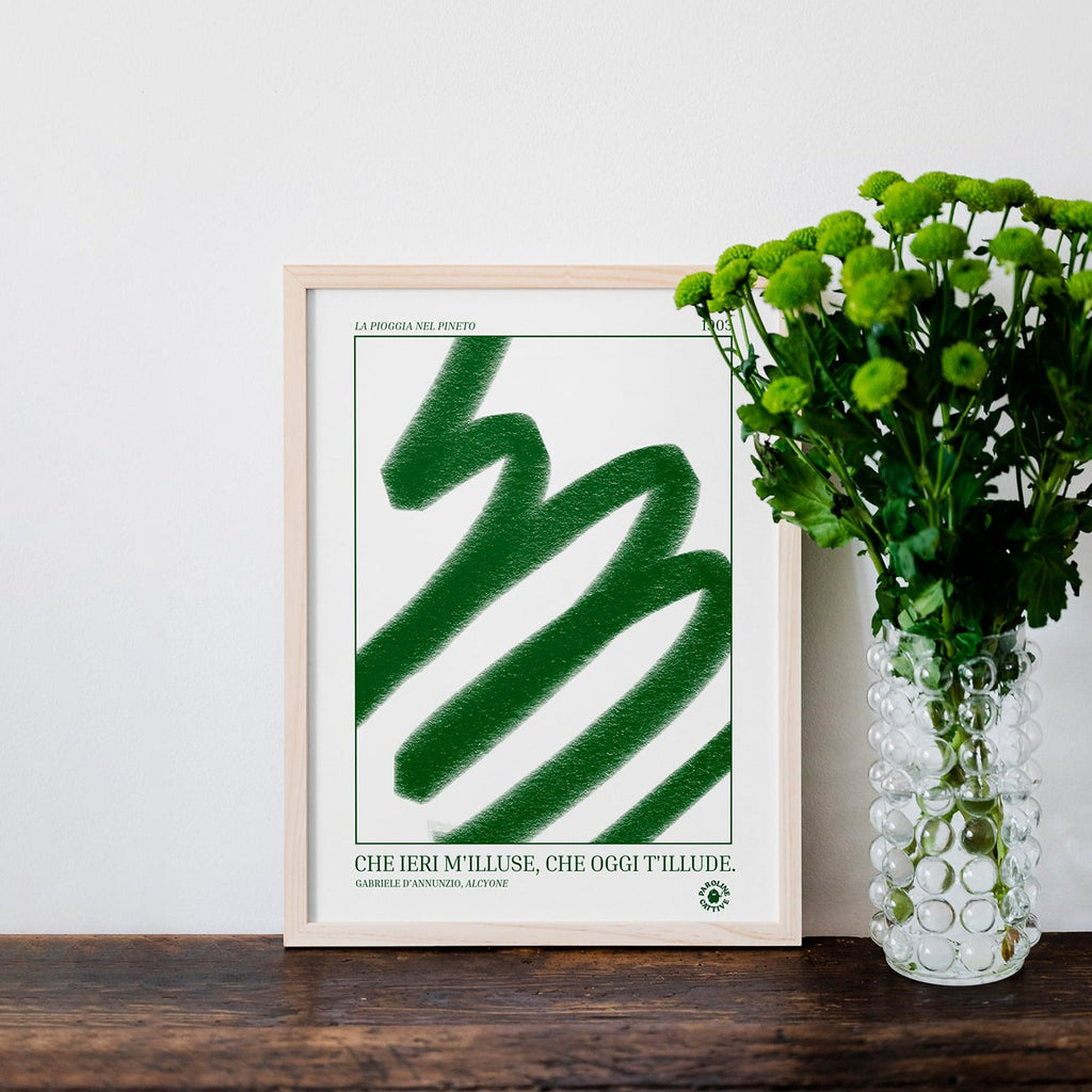 Scarabocchio Verde scuro