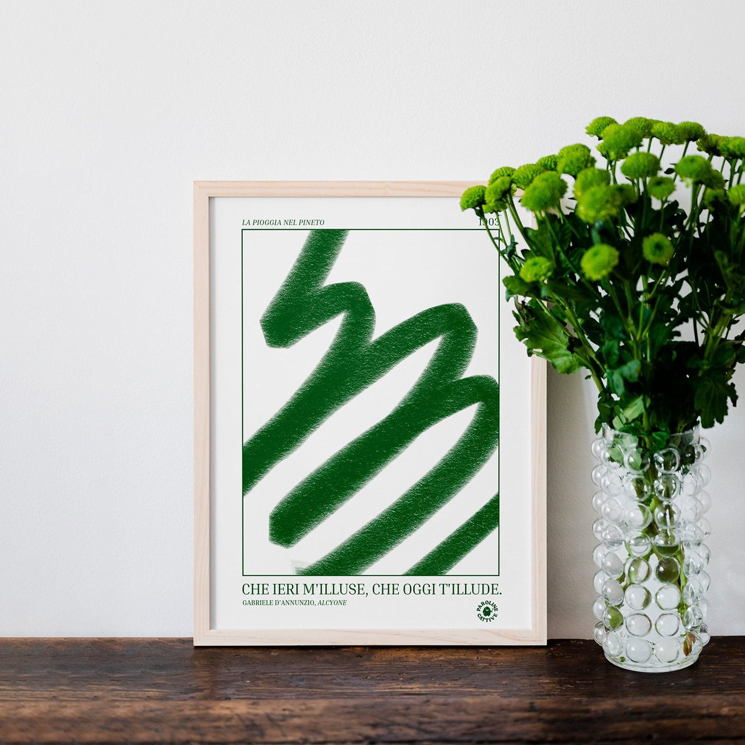 Scarabocchio Verde scuro